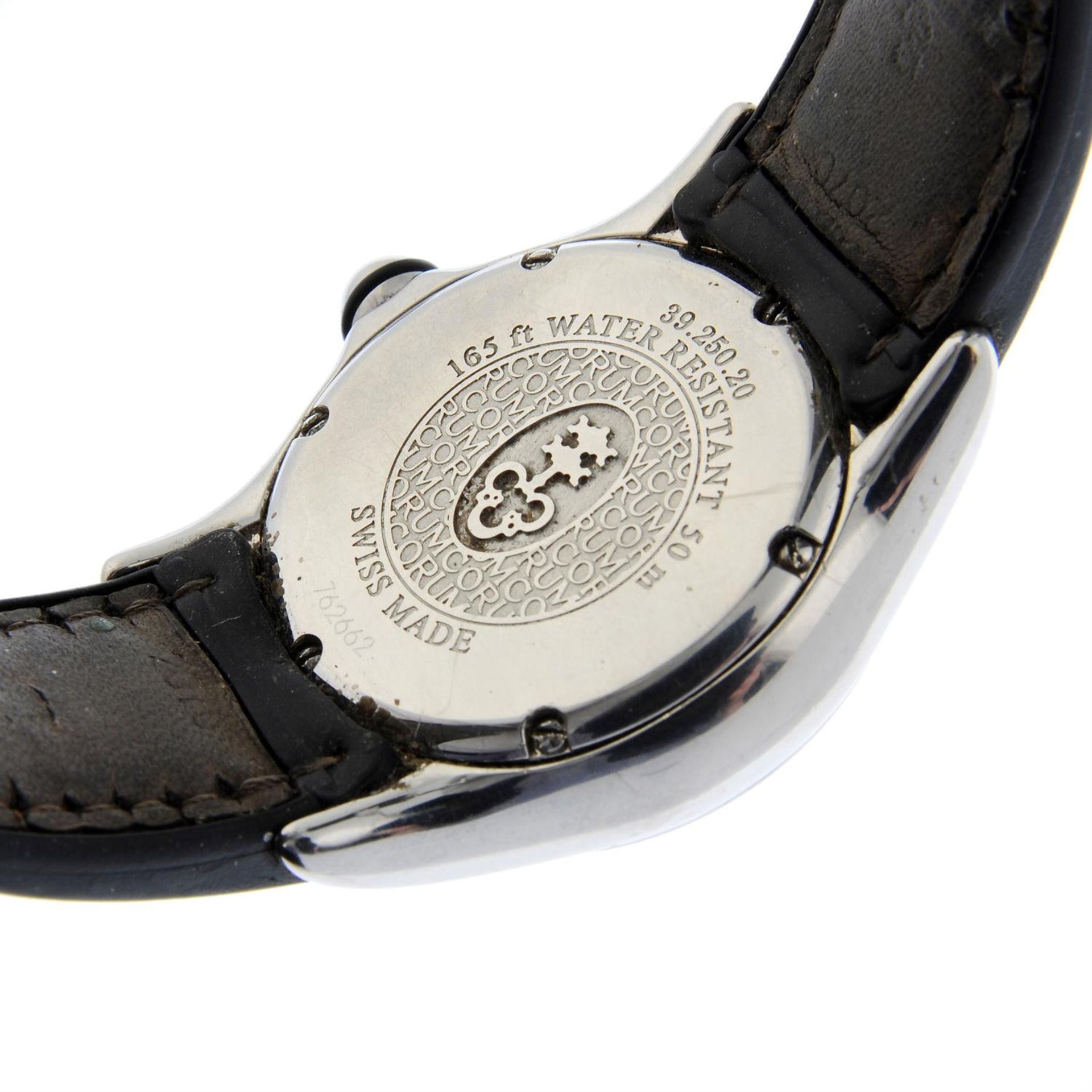 CORUM - a stainless steel Bubble wrist watch, 35mm. - Image 4 of 4