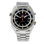 OMEGA - a stainless steel Seamaster Chronostop bracelet watch, 41mm.