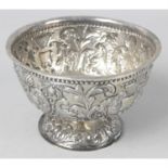 A continental silver pedestal bowl.