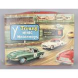 A selection of Triang Minic motorways model race set items.