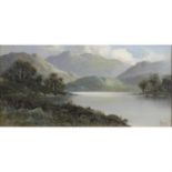 John Bates Noel (1870-1927), a pair of oil paintings on board Highlands loch scenes.