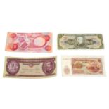 A quantity of World banknotes. (Lot).