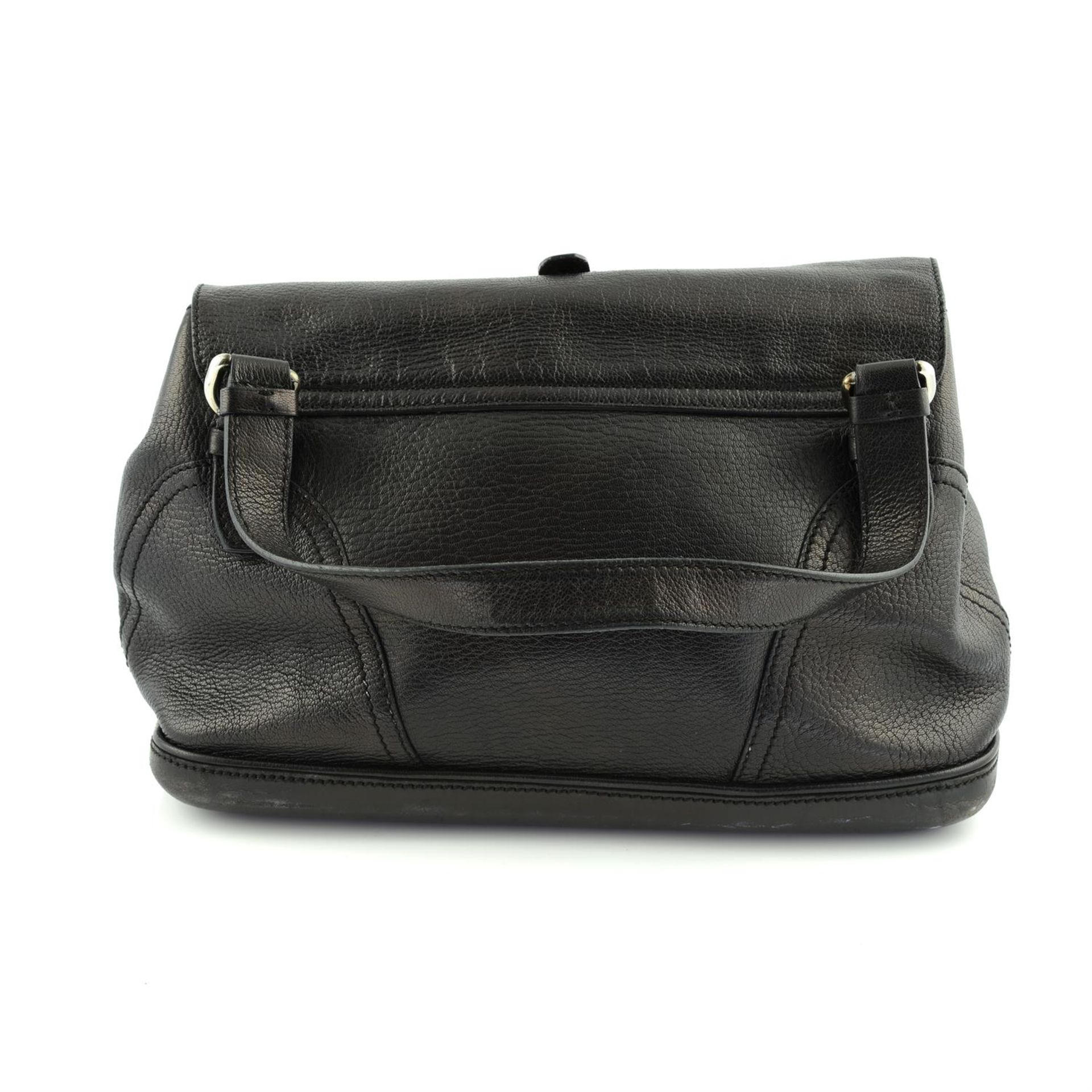 CÉLINE - a black leather handbag. - Image 2 of 6
