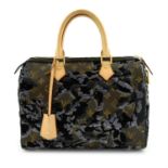 LOUIS VUITTON - a Fleur De Jais Monogram Speedy 30 handbag.