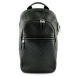 LOUIS VUITTON - a Damier black Infini Leather NM backpack.