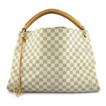 LOUIS VUITTON- a 2017 Artsy MM Damier Azur tote bag.