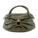 SALVATORE FERRAGAMO - a grey Sofia tote handbag