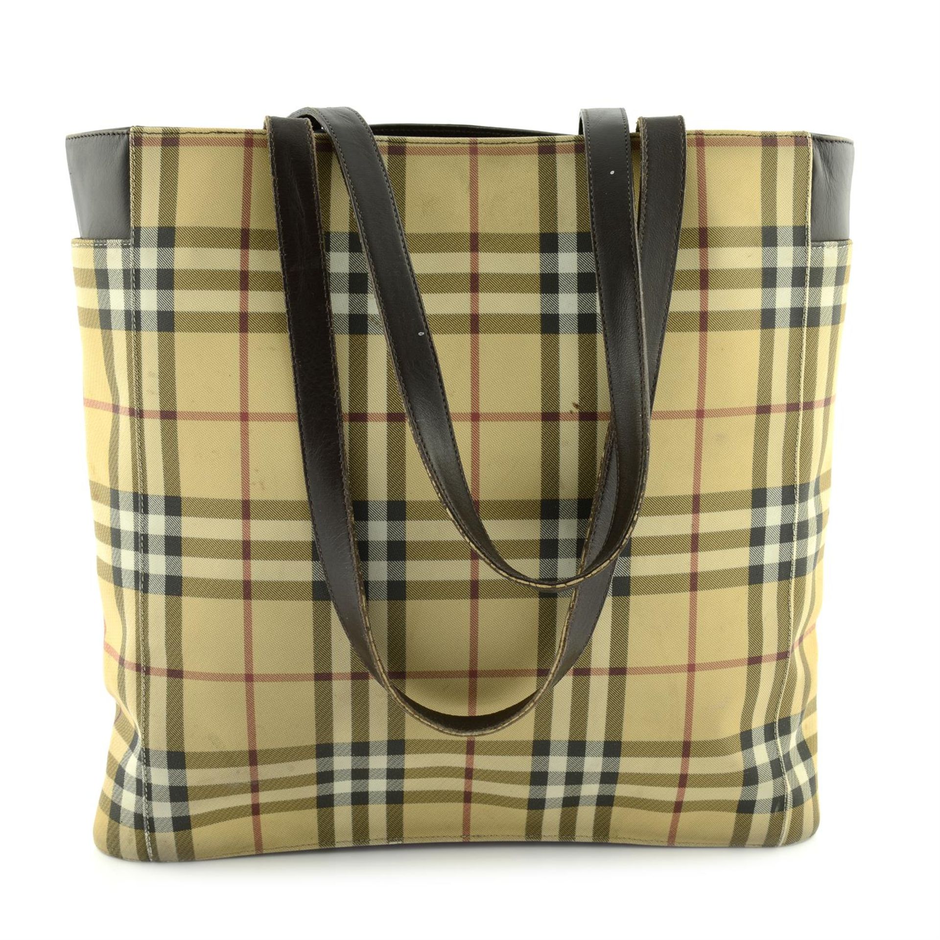 BURBERRY - a Nova check handbag. - Image 2 of 7