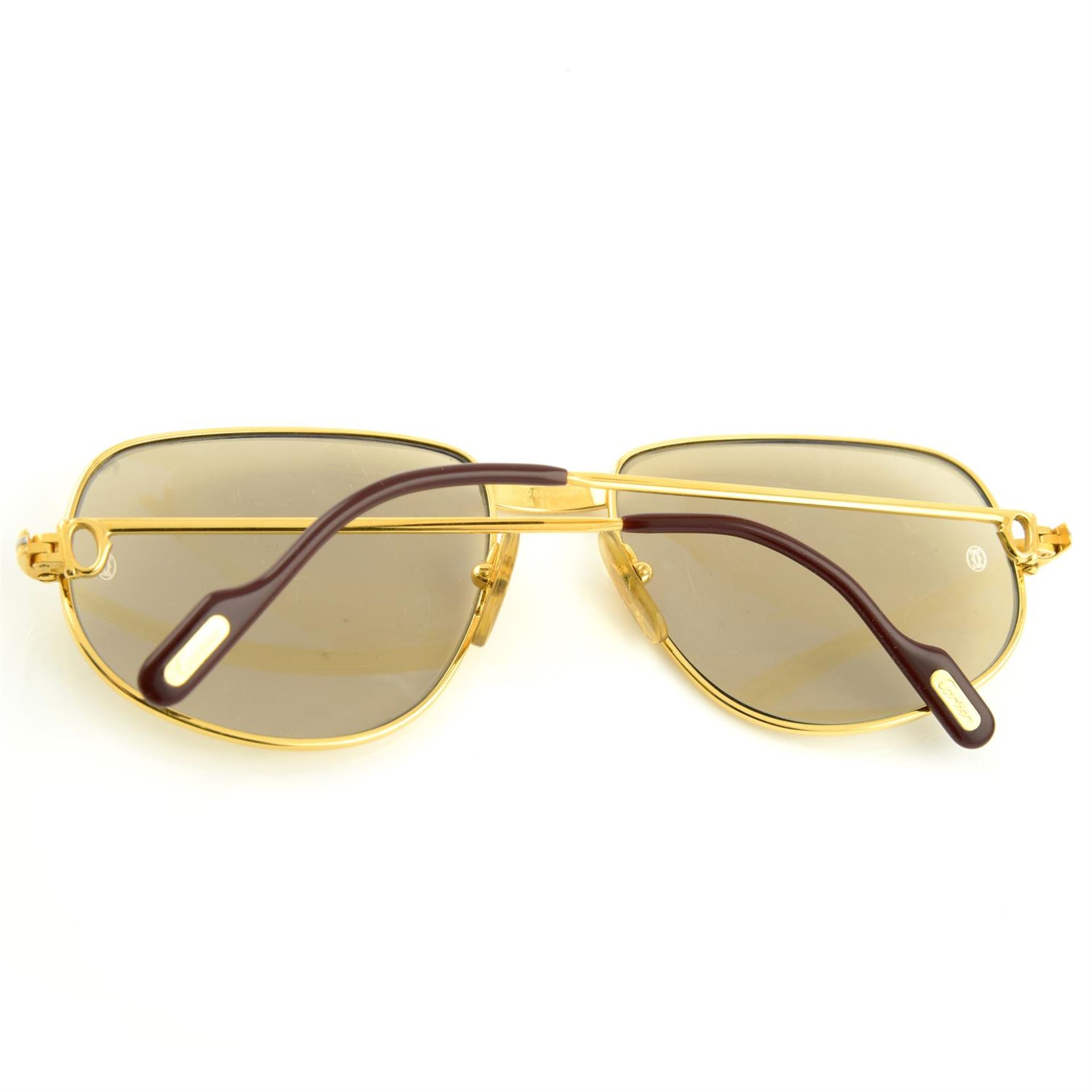 CARTIER - a pair of sunglasses. - Image 2 of 3