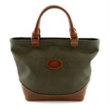 MULBERRY - a small Scotchgrain handbag.