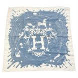 HERMÈS - a Carré Peinture Fraiche by Dimitri Rybaltchenko silk scarf.