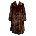 A mink fur coat.