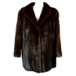 A ranch stranded mink jacket.