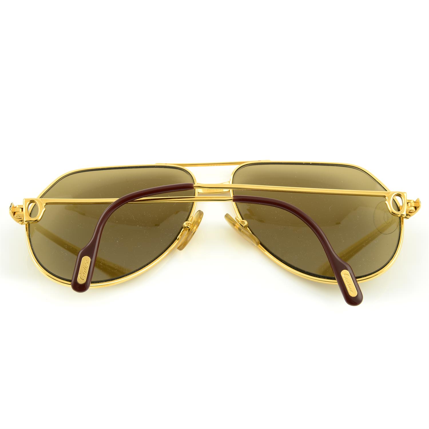 CARTIER - a pair of sunglasses. - Image 2 of 3