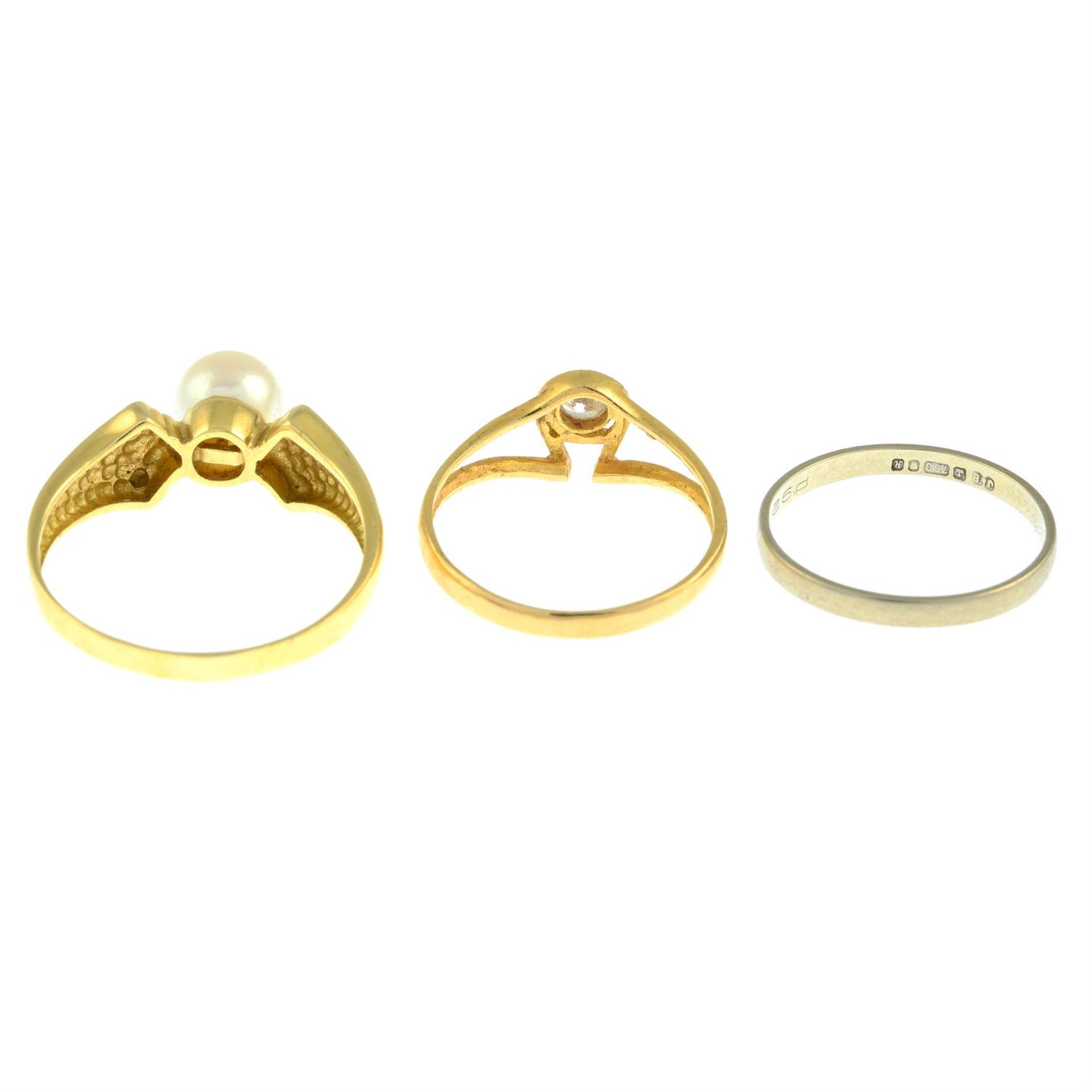 Three rings. - Image 2 of 2