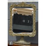 A 19th Century shaving or dressing table mirror by Charles Frederick Bielefeld of London, with