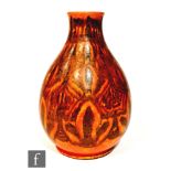 A Pilkingtons Royal Lancastrain shape 2113 vase decorated by William Salter Mycock with a stylised