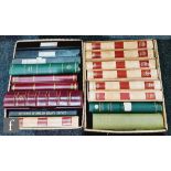 A collection of current decimal definitive issues contained in six Windsor Sovereign albums and