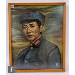 BETTE BAKER (CIRCA 1960) - Portrait of a Chinese communist soldier in uniform, long bust length,