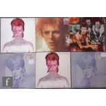 A collection of David Bowie LPs, to include 'Aladdin Sane' RS 1001 x 2, 'Diamond Dogs', APLI-0576,