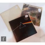A collection of Pink Floyd LPs, to include 'The Dark Side of The Moon', SHVL 804, blue/black