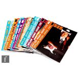 A collection of seventeen Bob Dylan ISIS fan magazines, to include issue numbers 89, 90, 91, 92, 93,