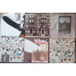 A collection of six Led Zeppelin LPs, to include 'Led Zeppelin II', Atlantic 588 198 1st pressing,