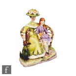 A boxed limited edition Royal Worcester lady figurine from the Victorian Series modelled by Ronald