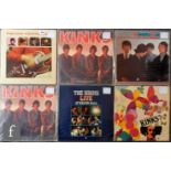 A collection of six The Kinks LPs, to include 'Live at Kelvin Hall', Pye NSPL 18191, stereo, 'The