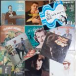 A collection of twelve Bluegrass, Country and Folk LPs, artists include Pete Stanley and Wizz Jones,