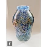 An early 20th Century Stevens & Williams Caerleon Ware vase, circa 1930s, of ovoid form with