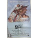 A Star Wars: The Empire Strikes Back (1980) US One Sheet NSS Style B film poster, artwork by Tom