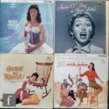 Three Wanda Jackson LPs, 'Rockin With Wanda', Capitol T1384, 'Right or Wrong', Capitol T1596, Mono