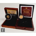 An Elizabeth II Longest Reigning Monarch 22ct gold pound coin, weight 7.98g, with a Long To Reign