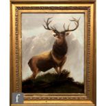 AFTER SIR EDWIN LANDSEER (19TH CENTURY SCHOOL) - The Monarch of the Glen, oil on canvas, a late 19th