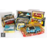 Six assorted Corgi diecast models, comprising 649 James Bond Space Shuttle taken from the film