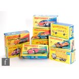 A collection of 1-75 Matchbox series diecast models to include Regular Wheels and Superfast