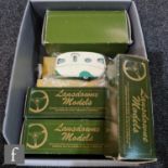 A collection of four Landsdowne Models by Brooklin, comprising LDM9 1953 Austin Somerset in green,