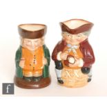 Two Royal Doulton character jugs comprising Toby XX and The Squire, both with printed marks, tallest