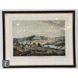 FRANCOIS VIVARES after THOMAS SMITH - 'A View of the Upper Works at Coalbrookdale in the County of