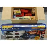 A OO gauge collection of assorted model railway items to include Hornby R691 Midland Belle train set