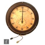 A Smith's bakelite circular wall clock with subsidiary dial (2)