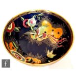 A 1930s Carlton Ware Art Deco high sided bowl decorated in the Chinese Bird and Cloud pattern,