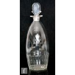 A 1937 commemorative decanter for the coronation of King George VI, designed by Keith Murrary, of