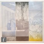 M. WARE (CONTEMPORARY) - 'Growing', etching with aquatint, signed in pencil and dated '77,
