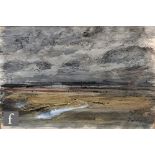 JOHN PIPER (1903-1992) - 'Lydd across the Marsh', ink, wash and body colour, signed, framed, 23cm
