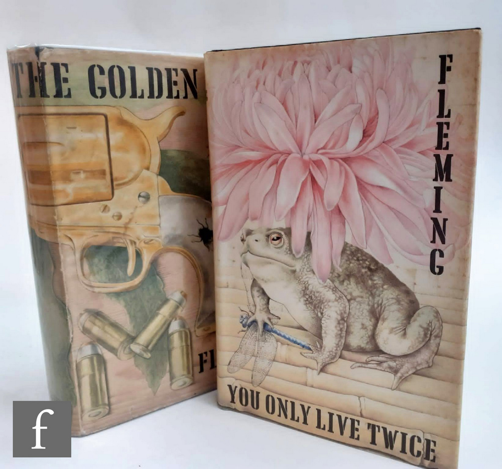 Two first edition Ian Fleming James Bond novels, 'The Man with the Golden Gun', published by