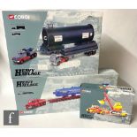 Three Corgi Heavy Haulage 1:50 scale diecast models, comprising 18006 Norther Ireland Carriers