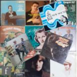 A collection of bluegrass, country and folk LPs, artists include Pete Stanley and Wizz Jones, P.J.