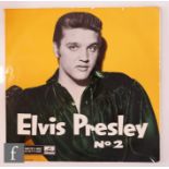 An Elvis Presley record 'Rock 'N' Roll No. 2', UK original HMV issue, LP CLP 1105, a rare copy of